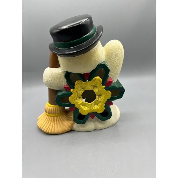 Snowflake Belly Snowman Lighted Snowman with Snowflake Body Waving Snowman - Picture 6 of 9